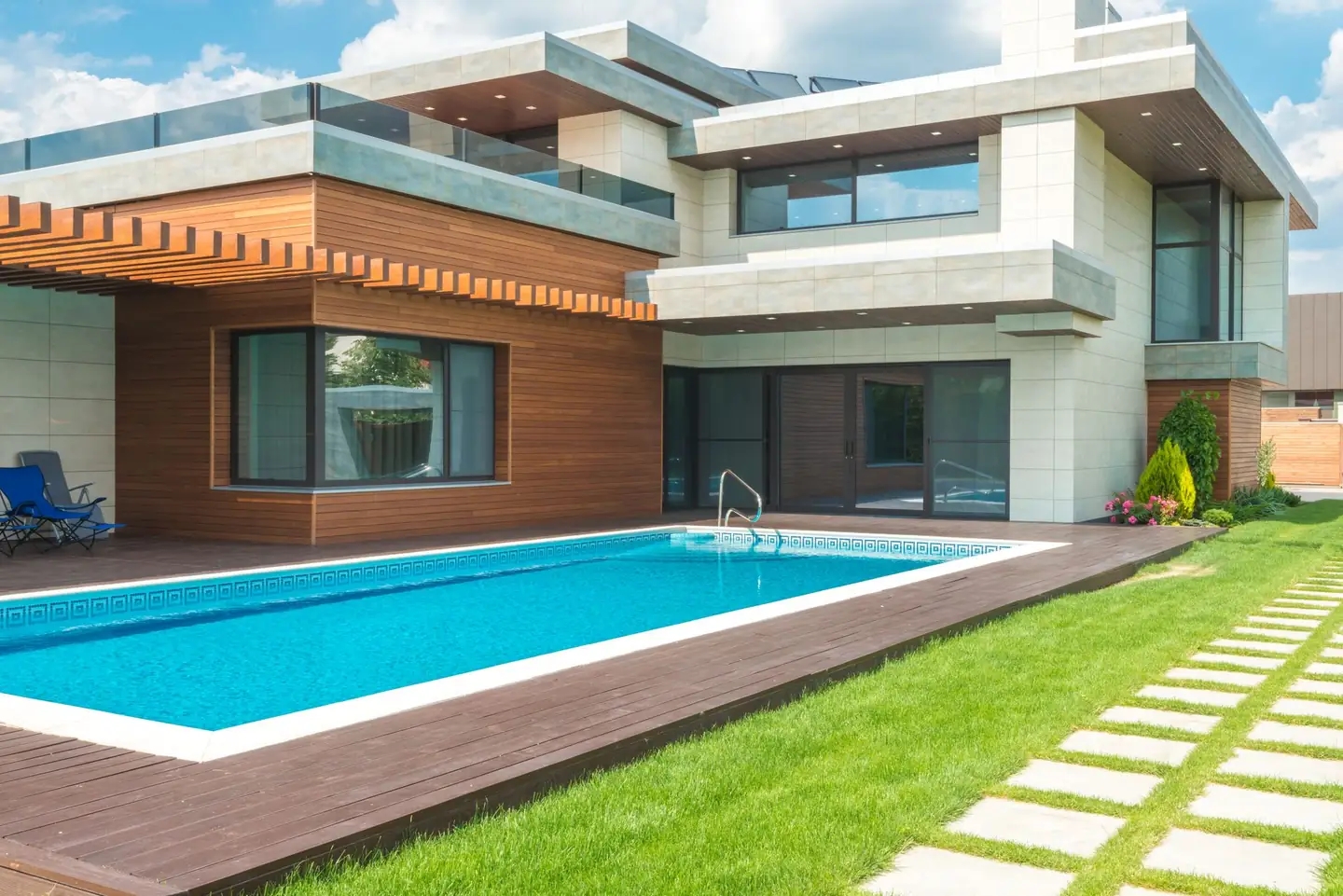 Swimming pool built in Parklea, NSW